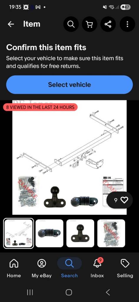 Ford Grand c-max towbar