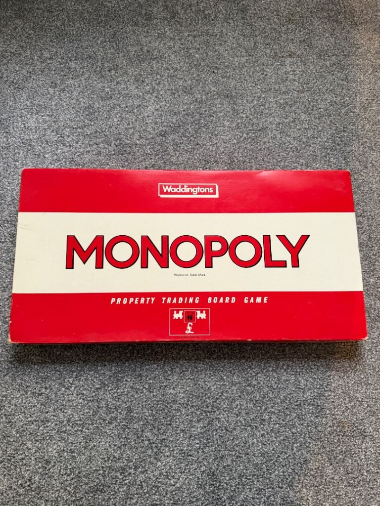 Waddingtons MONOPOLY Board Game - Vintage