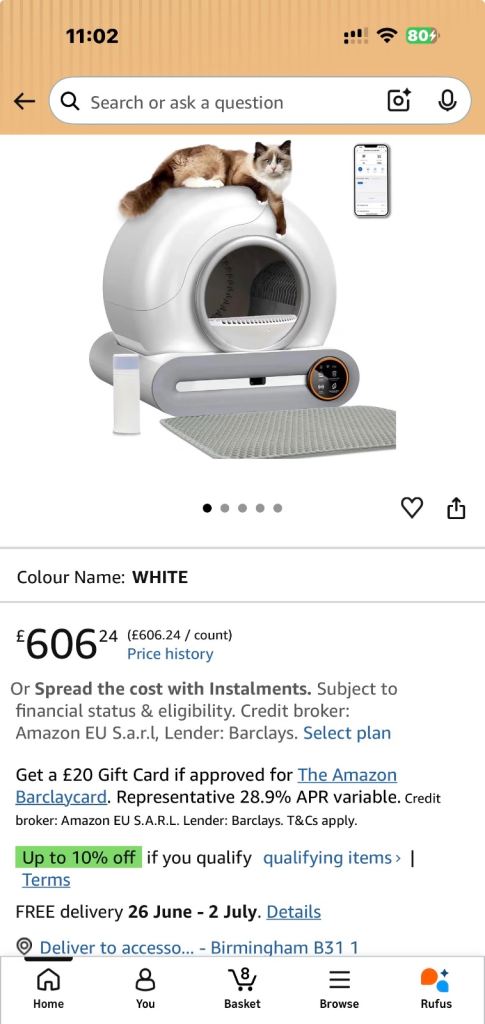 Automatic cat litter box 