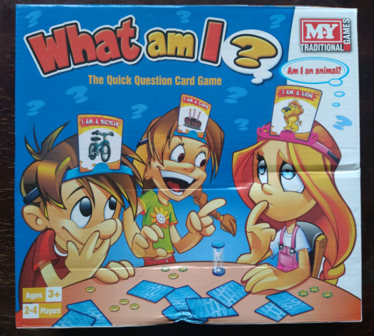 What Am I? Question Card Game 100% Complete 