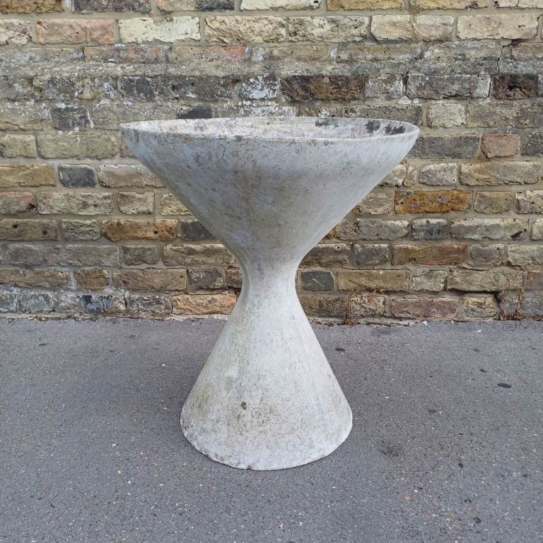 image for 1960's Vintage Mid century Architectural  Concrete Planter