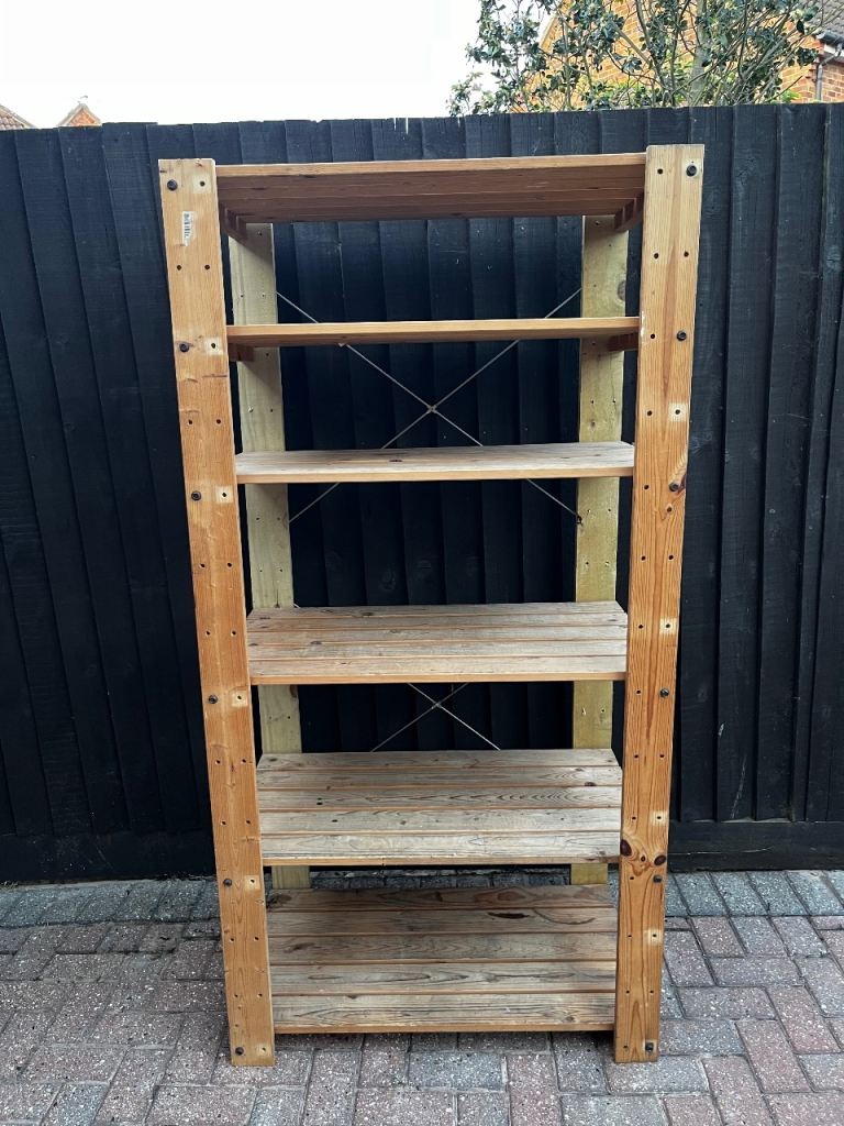 WOODEN GARAGE RACKING - STRONG COLLECT MALDON CM9 6