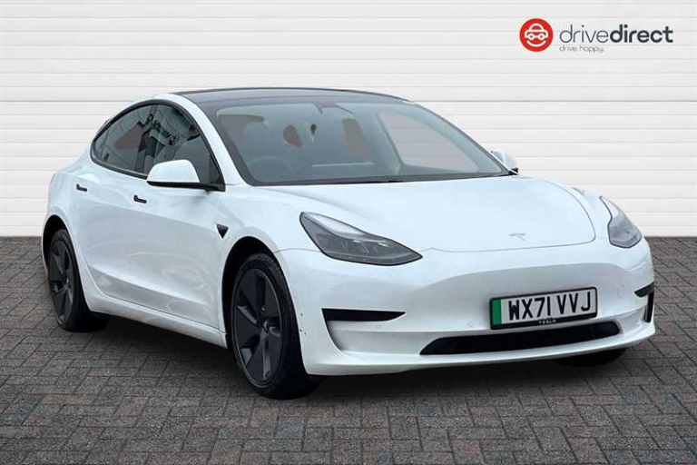 2021 Tesla Model 3 Standard Range Plus Saloon 4dr Electric Auto RWD (241 bhp) Saloon Electric Aut...