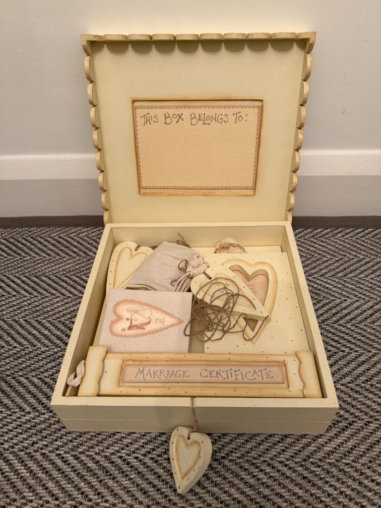 marriage box set - wedding gift
