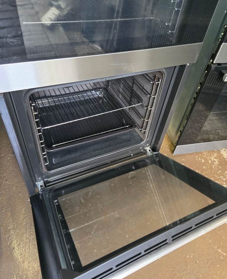 AEG DEB331010M SurroundCook Built-In Electric Double Oven, Stainless Steel, A Rated, 2x Available