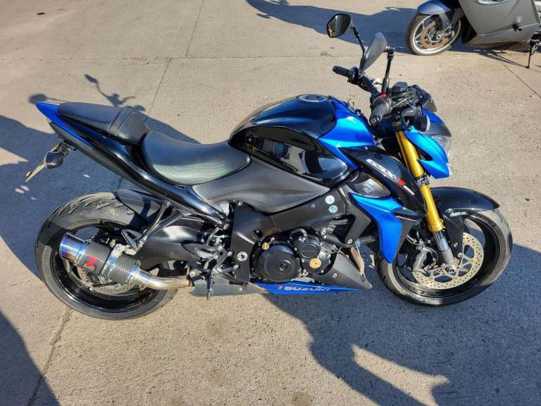 2017 67 SUZUKI GSX S1000 AL8 ABS GSXS1000 AL8 NAKED TOURER BLUE GSXS 1000