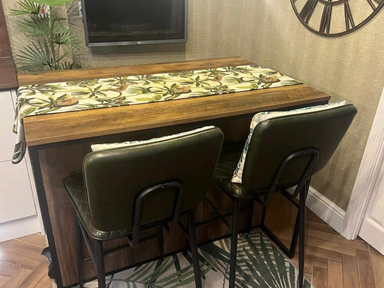 Bar Table and Stool Set