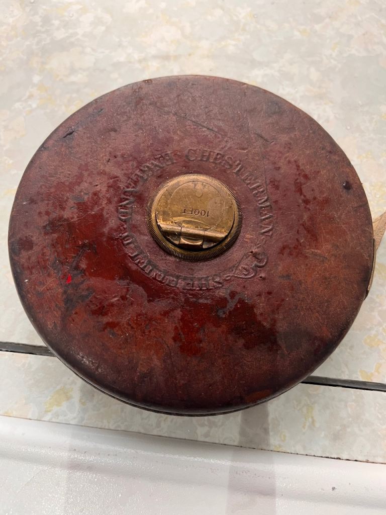 Antique Sheffield Tape Measure