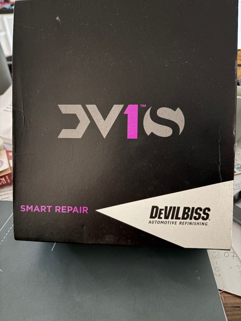 DeVilbiss DV1S Smart Repair Spray Gun Kit - As Good As New