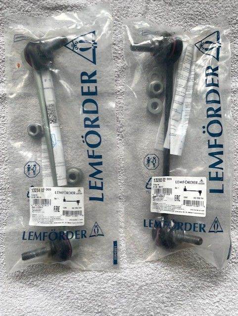 BMW E39 Front Anti Roll Bar Drop Links (Pair) Genuine Lemforder