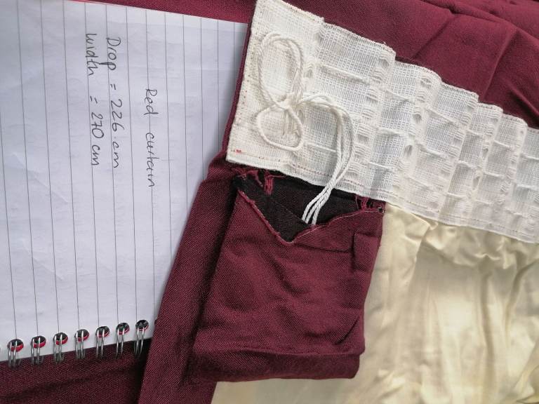 image for Curtain+cushion covers