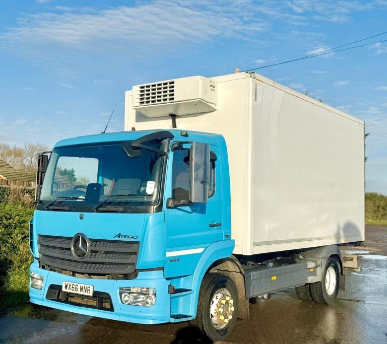 2016 MERCEDES ATEGO 1223 FRIDGE/FREEZER 12 TON MANUAL GEARS EURO-6 U-LEZ