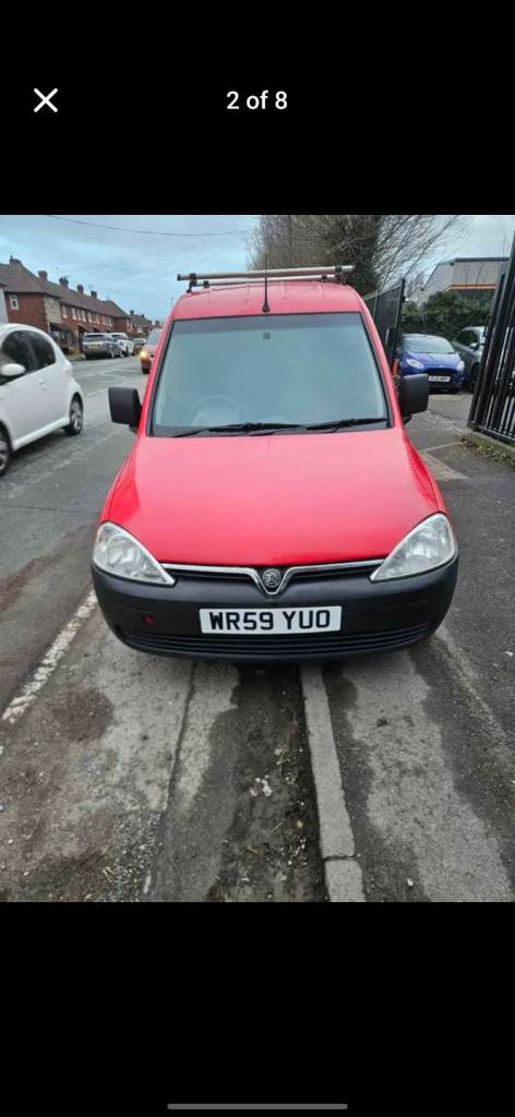 Vauxhall combo delivery van ex post office 