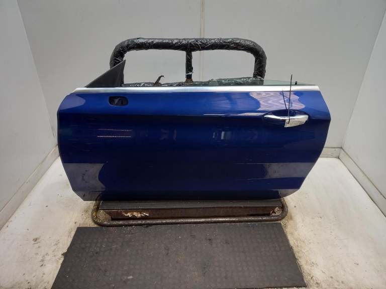 Mercedes C Class Left Front Door N/S 2014-2021 Blue 2 Door Coupe