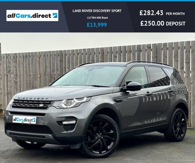 2018 Land Rover Discovery Sport 2.0 TD4 HSE Black ESTATE Diesel Automatic