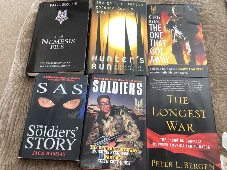 6 Hard back books please see pictures for title £6