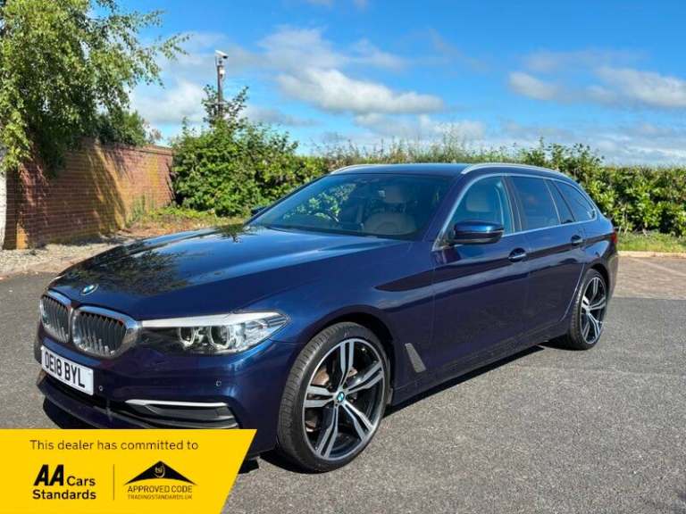 BMW 5 SERIES 520d SE TOURING AUTOMATIC 86k 2 OWNERS WITH COMPREHENSIVE HISTORY