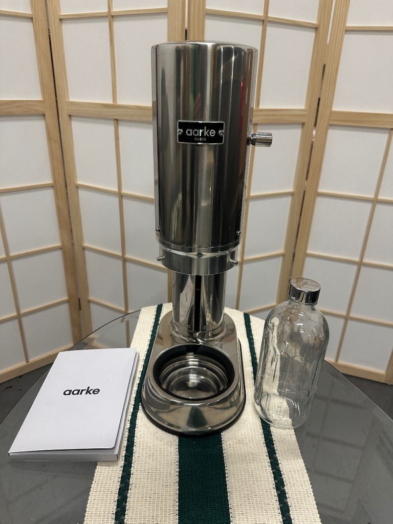 Aarke Carbonator 3 - Silver, Good Condition