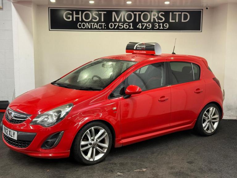 2012 Vauxhall Corsa 1.7 CDTi ecoFLEX SRi 5dr [AC] HATCHBACK DIESEL Manual