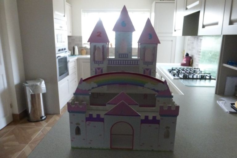 Childs Toy Fairy Castle 