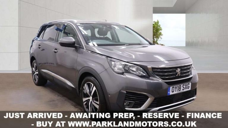 2018 Peugeot 5008 1.6 5008 Allure Blue HDi S/S Auto 5dr SUV Diesel Automatic