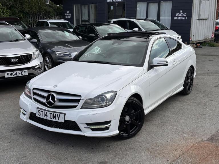 2014 Mercedes-Benz C Class 2.1 C220 CDI AMG Sport Edition G-Tronic+ Euro 5 (s/s) 2dr COUPE Diesel...