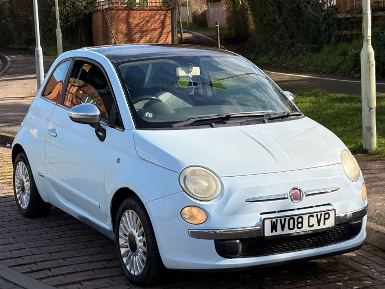 Fiat, 500, Hatchback, 2008, Manual, 1368 (cc), 3 doors