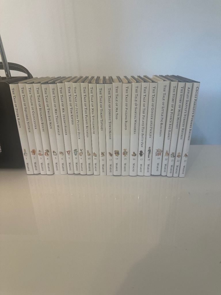 Complete Set of The Fabulous BEATRIX POTTER Books - Brand New, Unread Condition