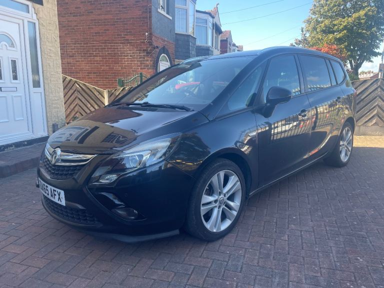 *7 SEATER* VAUXHALL ZAFIRA TOURER SRI TURBO 1.4 PETROL 91k MOT OCTOBER 2027 65 REG