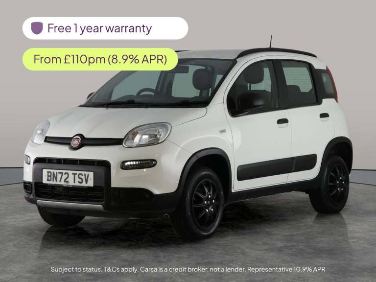 2022 Fiat Panda 0.9 TwinAir [85] Wild 4x4 [Touch] [5 Seat] 5dr HATCHBACK PETROL Manual