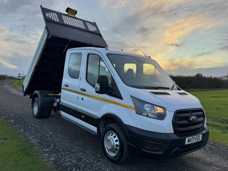 FORD TRANSIT 2.0 Transit Leader Double CAB Tipper Twin Wheel L3 2.0L EcoBlue 130