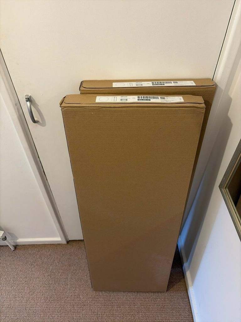 IKEA METOD Wall Cabinet Frame (Two) – White, Brand New