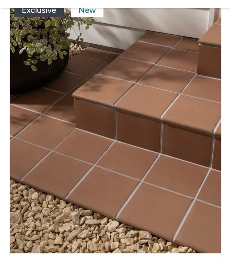 1 box of terracotta quarry tiles - free collection from N8