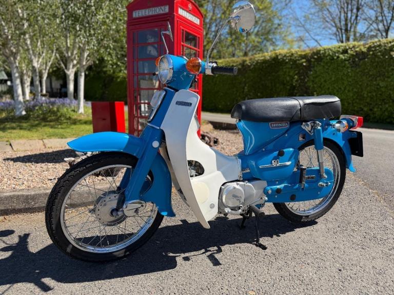 Honda C90 Motorcycle in showroom condition fully restored