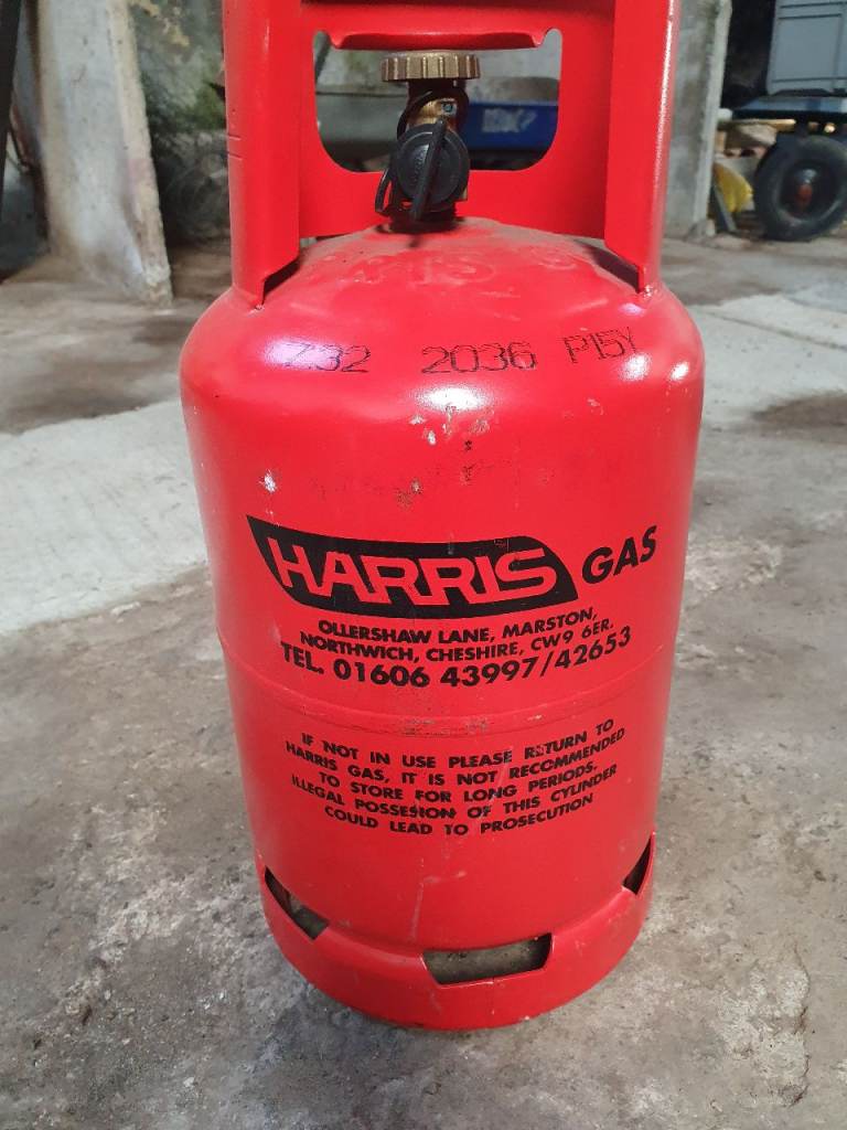 Harris gas propane gas bottle 