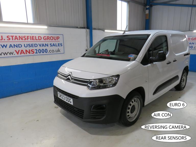 2023 Citroen Berlingo 1.5 BlueHDi 1000Kg Enterprise Ed 100ps 6 Speed S/S PANEL VAN Diesel Manual