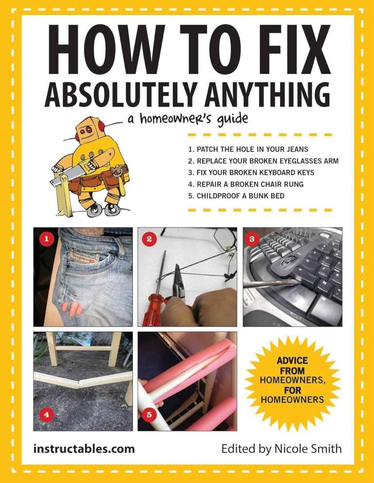 How To Fix Absolutely Anything A Homeowners Guide, PDF