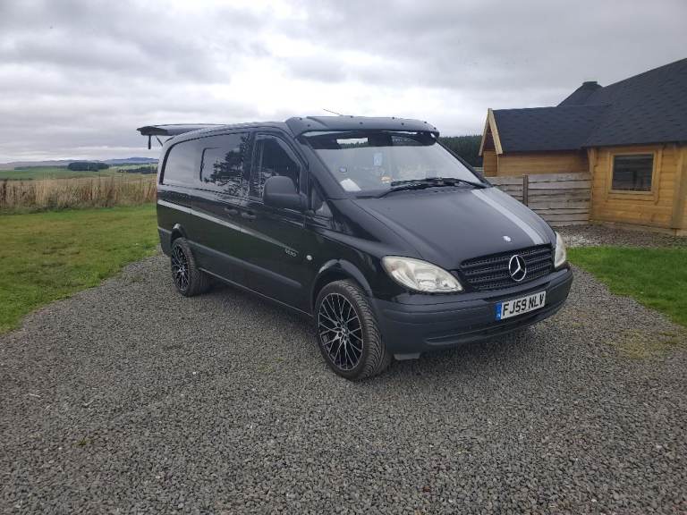 Mint condition Mercedes Vito long camper swap px