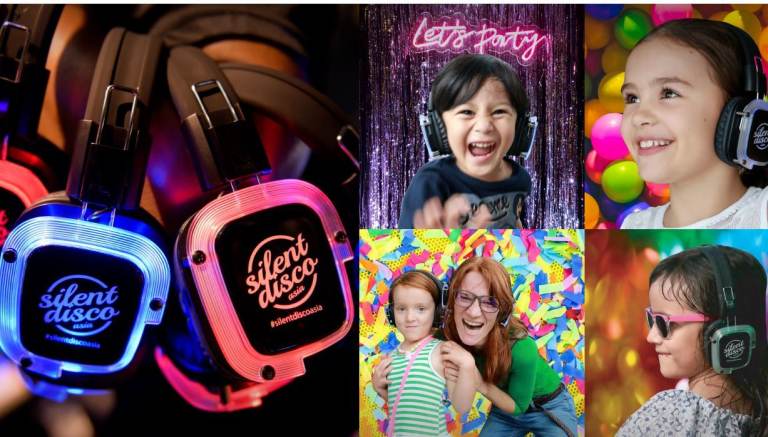 Silent Disco for Kids & Families at Woolwich Works - a family ticket