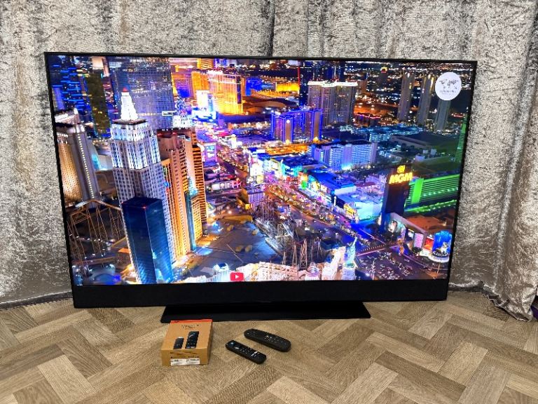 65” SKY Glass 4K QLED Smart TV with Fire Stick