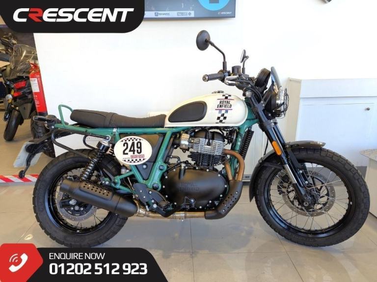 ROYAL ENFIELD BEAR 650 249 EDITION - 1 OWNER - 297 MILES - LOTS OF EXTRAS  