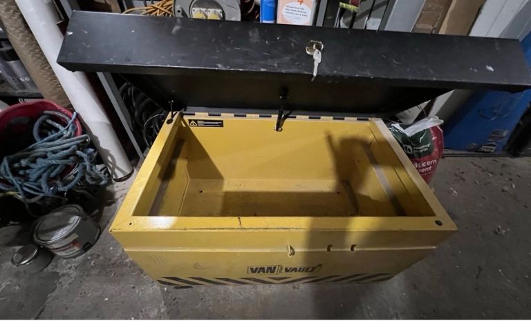 Secure tool storage vault 