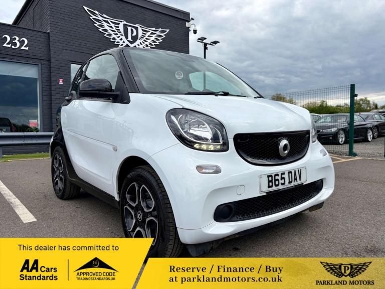 2017 smart fortwo 1.0 Prime 2dr Auto COUPE PETROL Automatic