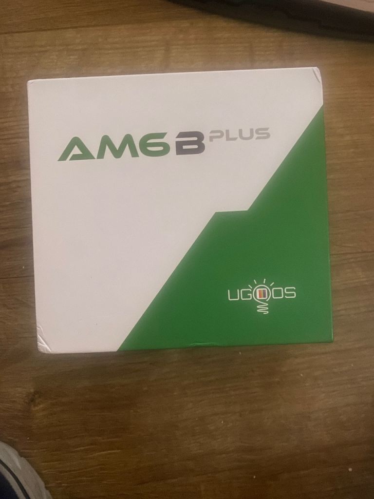 Ugoos AM6B Plus TV Box - Brand New, Unopened