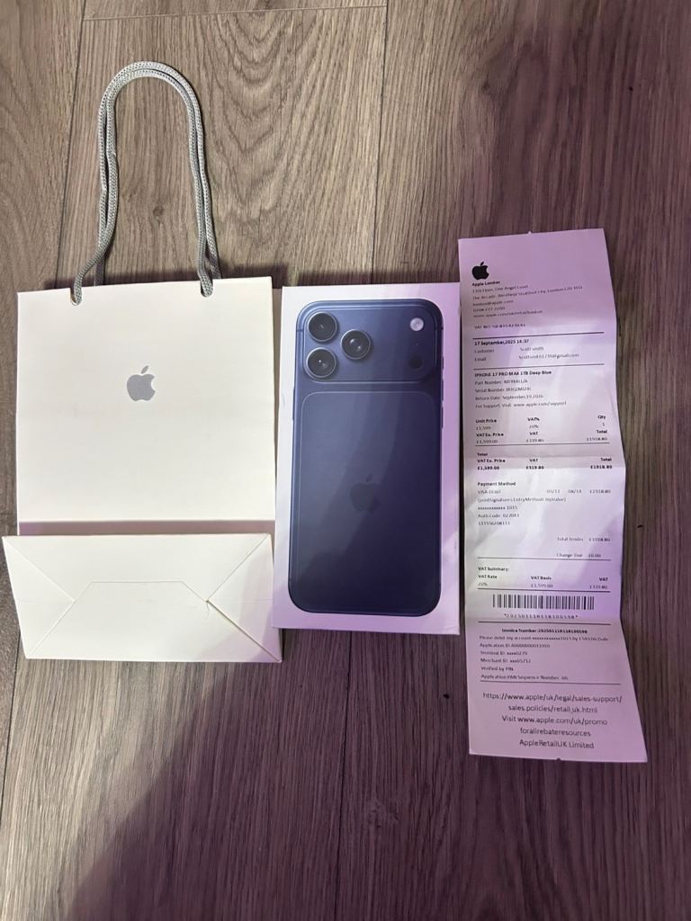 APPLE IPHONE 17 PRO MAX DEEP BLUE - 