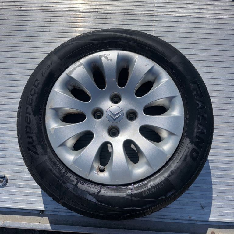 CITROEN XSARA PICASSO 15" ALLOY WHEEL & TYRE 185-65-15