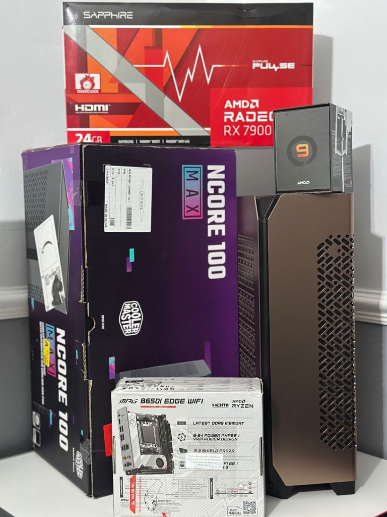 Very High End Gaming PC - 7900XTX (24GB) + Ryzen 9 7950x (16 Cores)