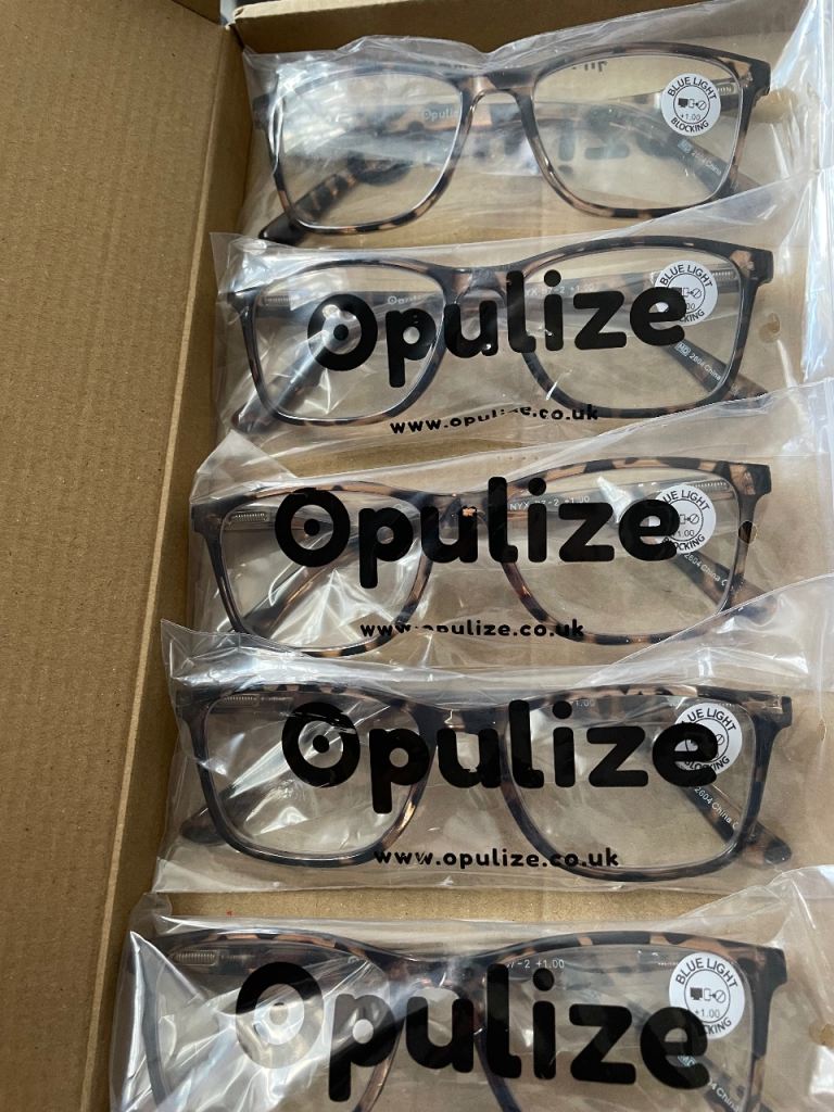 PACK 5 GLASSES STRENGTH 1.0 