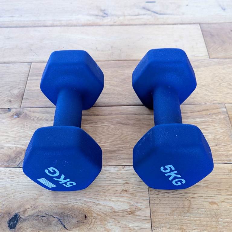 Pair of 5KG Dumbbells