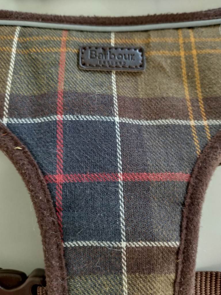 Barbour dog travel and exercise harness.